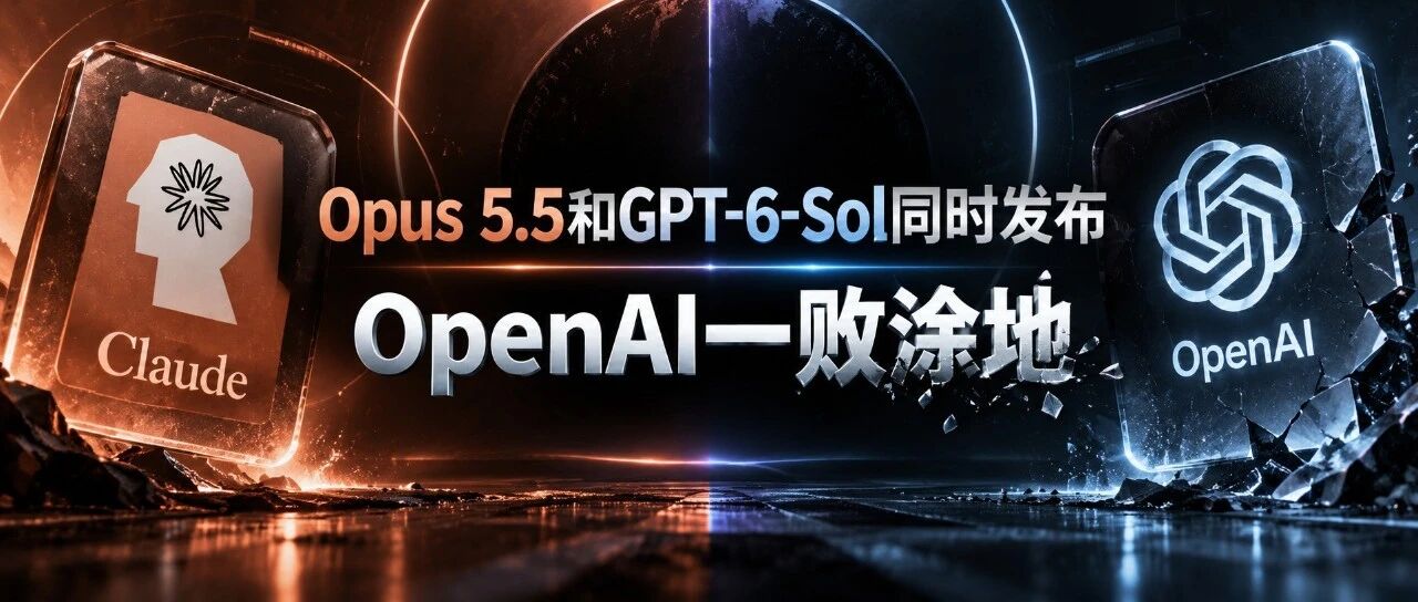 GPT-6-Sol和Opus 5.5同时发布,OpenAI一败涂地
