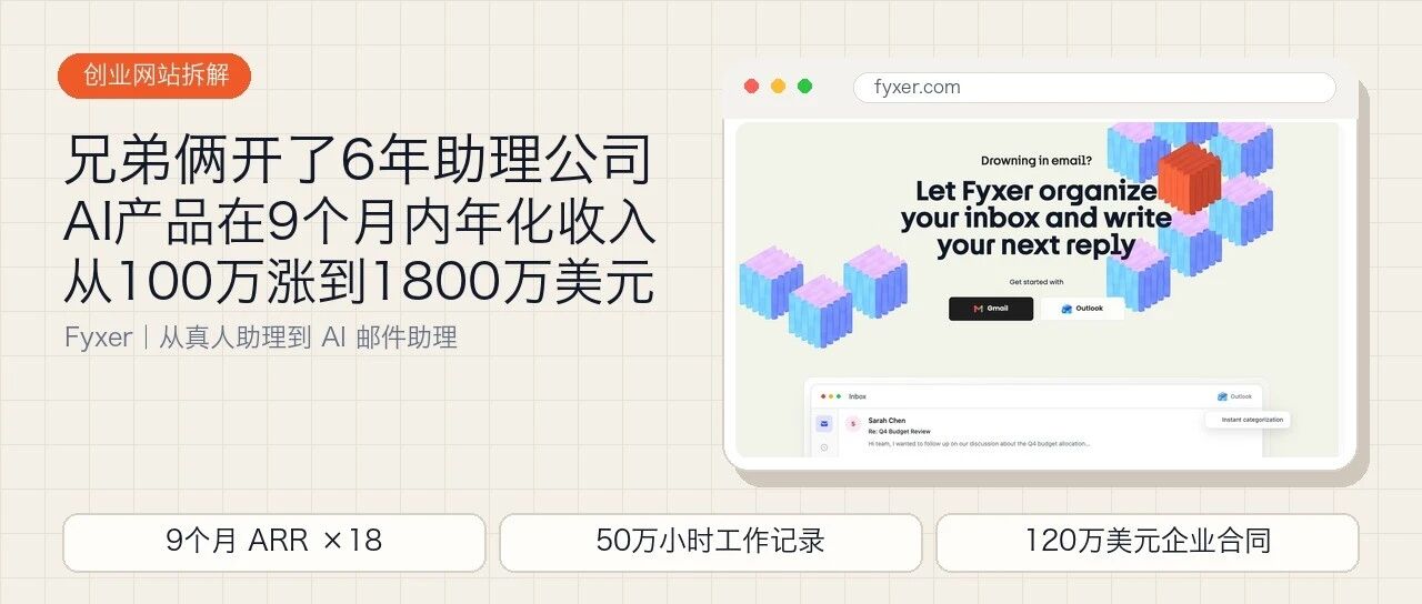 2025年9月年化收入涨到了1800万美元,拿下3000万美元B轮融资,而年初才100万美元,他们做对了什么?